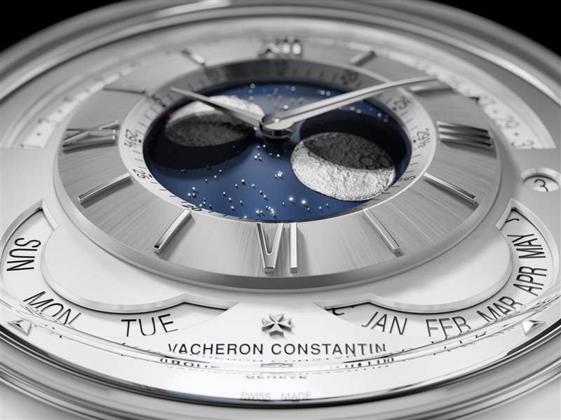 江詩丹頓新品亮點(diǎn)：Les Cabinotiers超卓復(fù)雜功能腕表，Overseas月相逆跳日歷，Traditionnelle陀飛輪逆跳日歷腕表-復(fù)刻表