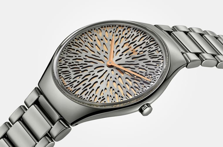 雷達表真我超薄世界花園合作款再推出三款面盤花紋來自瀕危植物的創(chuàng)意聯(lián)名表-復(fù)刻表