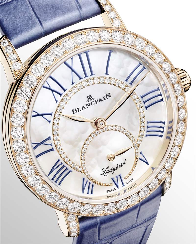 Blancpain推出Ladybird Colors小秒針腕表和月相腕表：春日色彩-復刻表