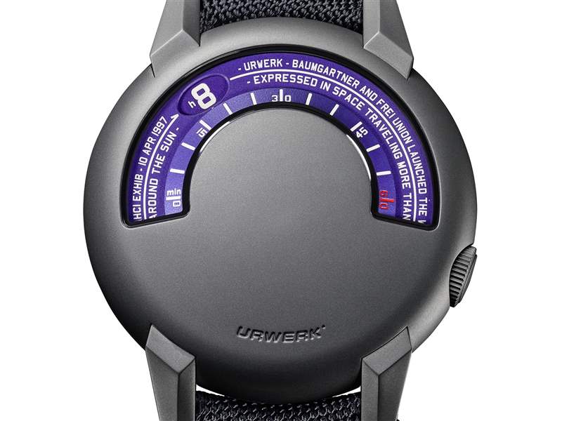 Urwerk與美國藝術家Cooper Jacoby合作推出UR-102 reloaded獨一款腕表：熱變色表盤-復刻表