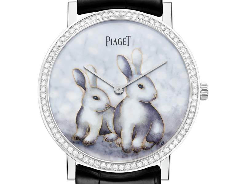 伯爵推出Altiplano Year of The Rabbit兔年主題琺瑯工藝腕表-復刻表