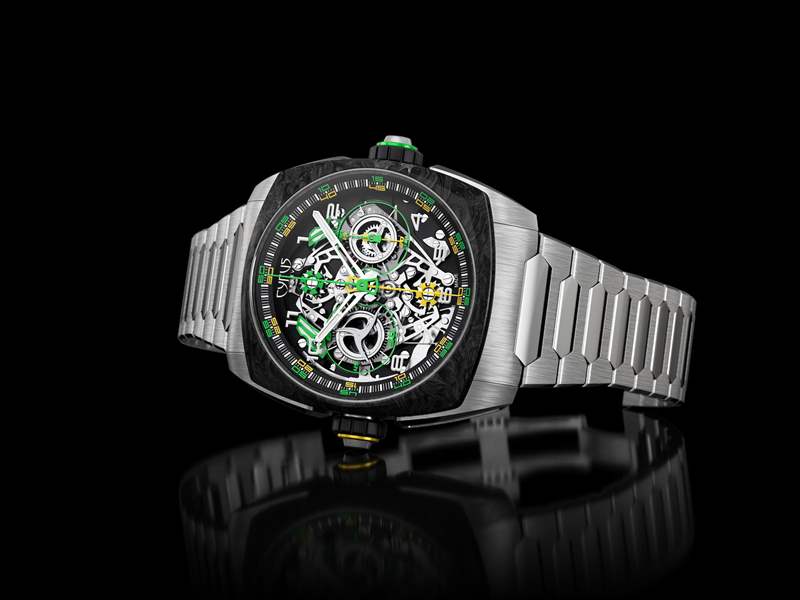 瑞士表廠CYRUS特立獨行新作大玩復雜功能可同步測量兩個時段-復刻表