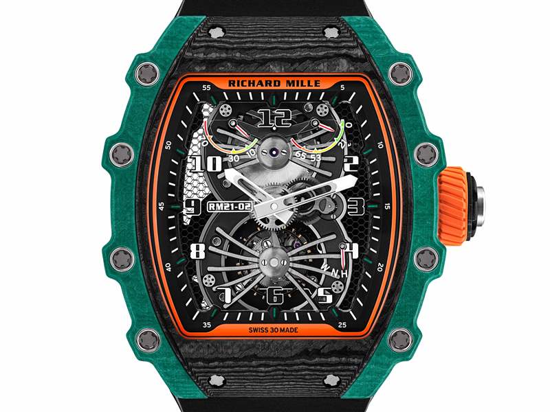 里查德米爾推出RM 21-02 Tourbillon Aerodyne鏤空陀飛輪腕表-復刻表