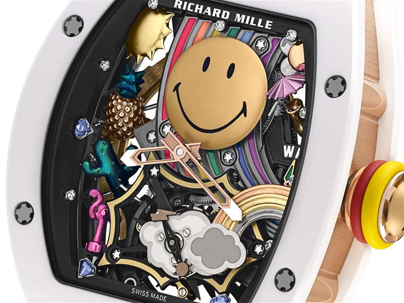 里查德米爾推出RM 88 Tourbillon Automatic Smiley「笑臉」陀飛輪腕表：游戲宇宙-復(fù)刻表