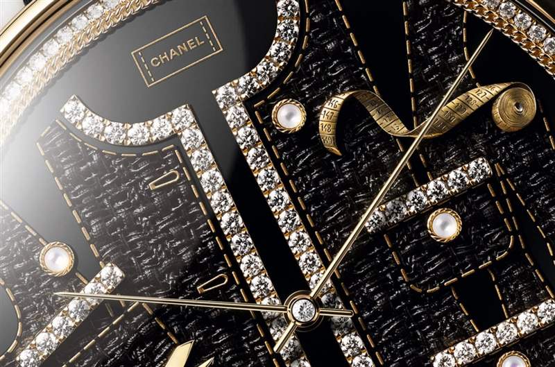 香奈兒高級(jí)制表與高級(jí)訂制服的邂逅Mademoiselle Privé腕表系列-復(fù)刻表