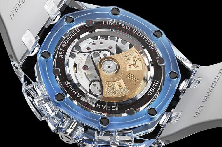 超吸睛！主打迷彩軍事風的透明皇家橡樹離岸型計時碼表-復刻表