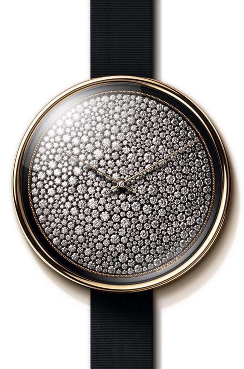 香奈兒高級(jí)制表與高級(jí)訂制服的邂逅Mademoiselle Privé腕表系列-復(fù)刻表