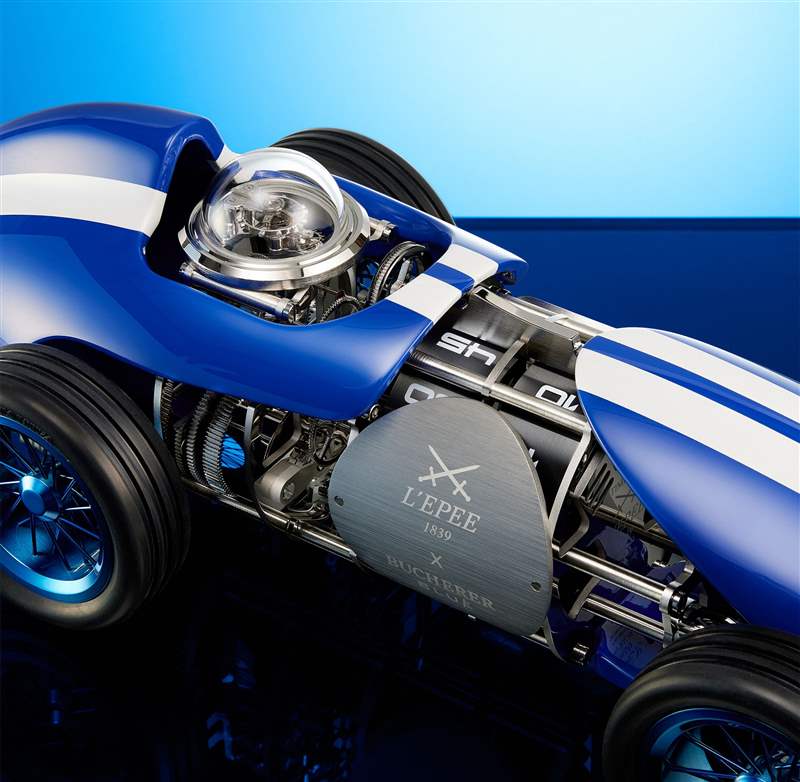 Bucherer推出3枚Bucherer Blue時計新作：Girard-Perregaux、H. Moser & Cie.和L’Epe?e合作版-復刻表