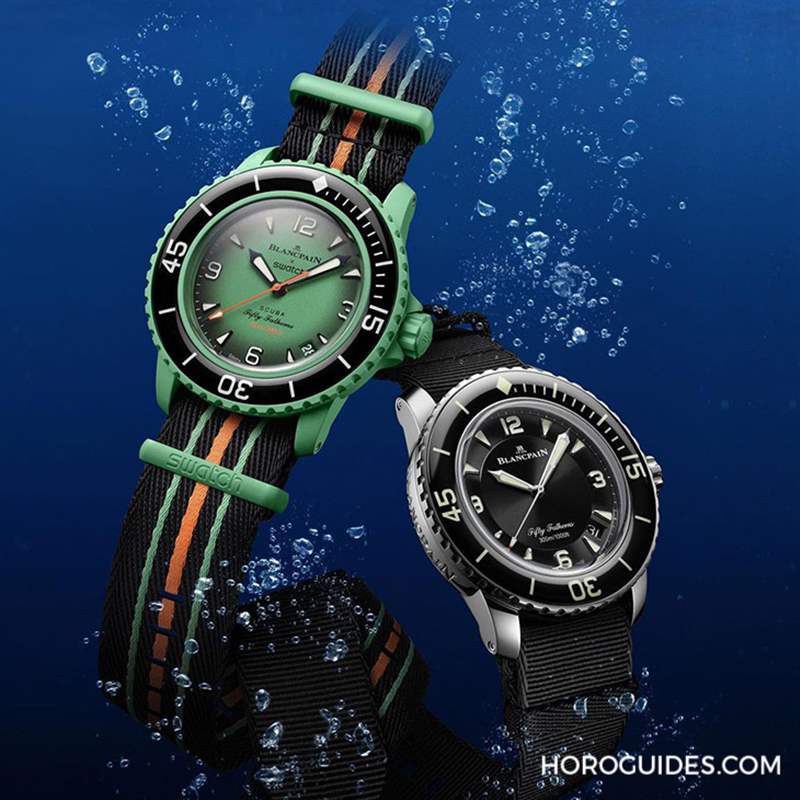 BLANCPAIN x SWATCH五款聯名表公開，這兩支最應該買！-復刻表