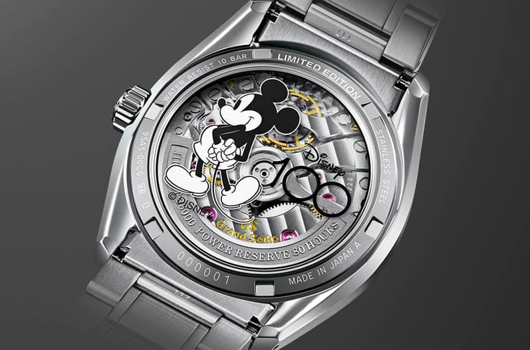 GRAND SEIKO推出迪士尼100周年紀念表限量數(shù)、發(fā)售方式、價格總整理-復刻表