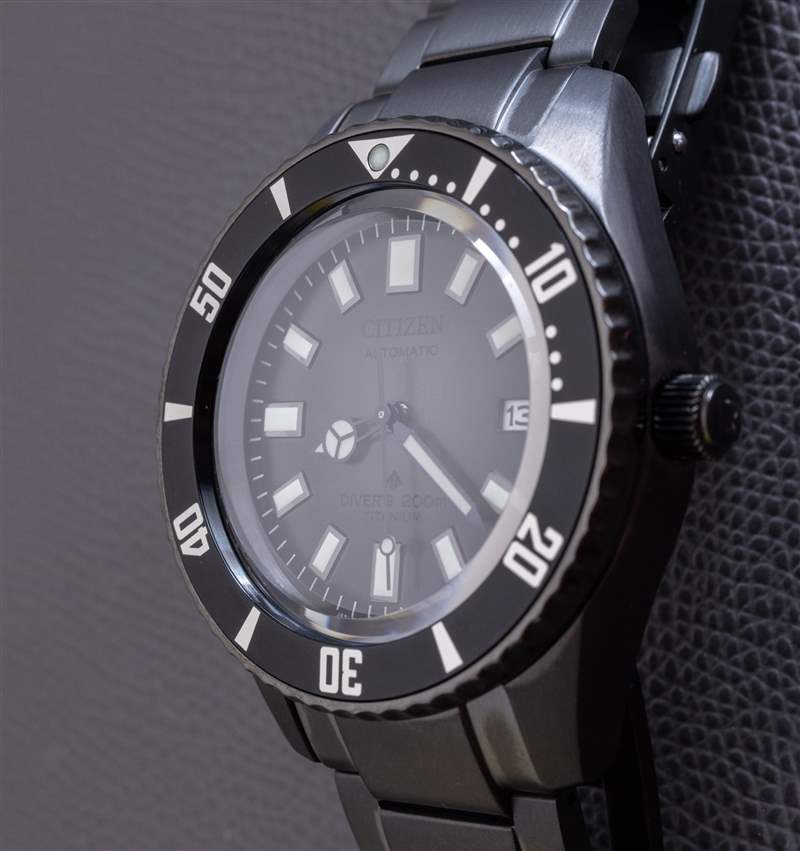 手表評(píng)論：西鐵城Promaster Dive自動(dòng)腕表“Fujitsubo”NB6025-59H DLC超級(jí)鈦金-復(fù)刻表