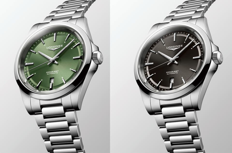 浪琴表Conquest征服者系列男女表齊發計時碼表與大三針款式完備-復刻表