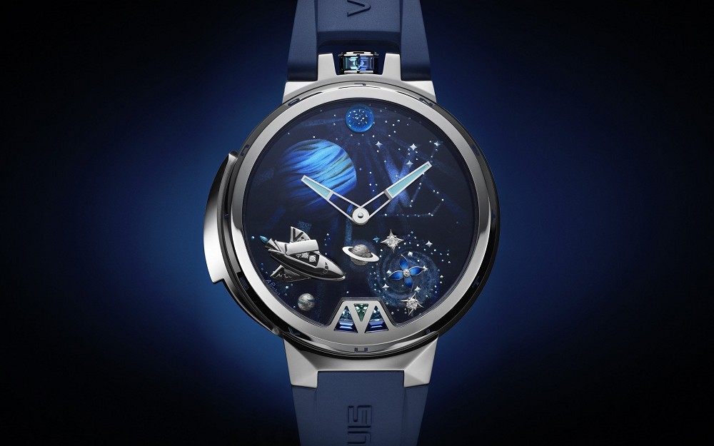 Louis Vuitton推出Tambour Jacquemart Minute Repeater 200 Years三問報時腕表：太空漫游-復(fù)刻表