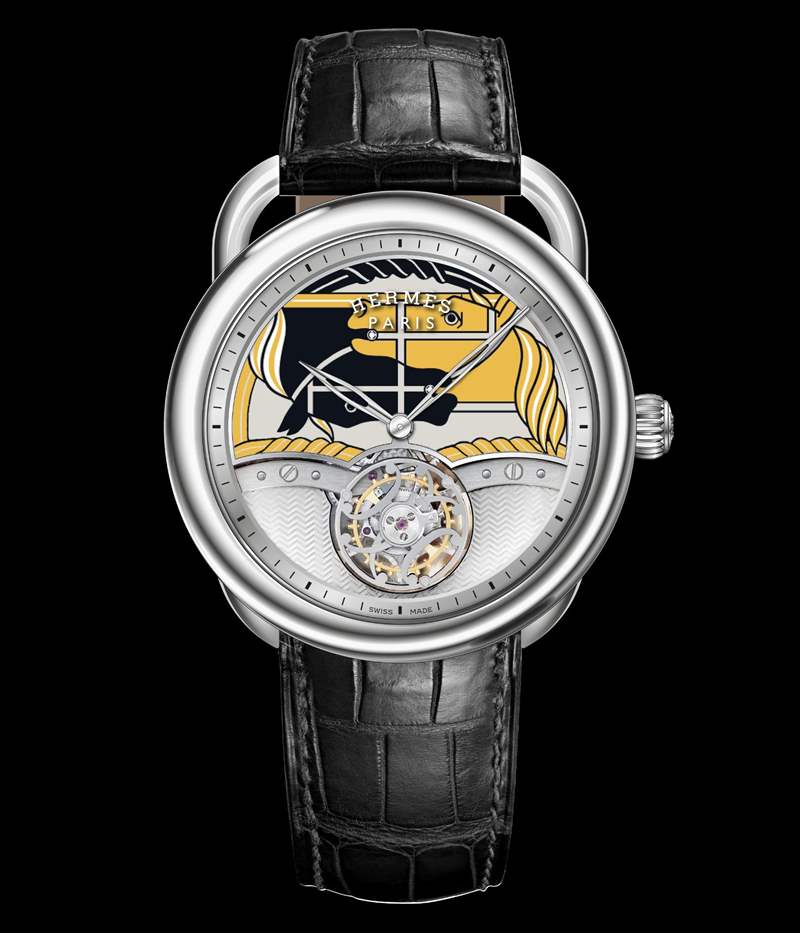 Hermès舉行「鐫刻時光」高級鐘表展：關(guān)于時間的奇思妙想-復(fù)刻表