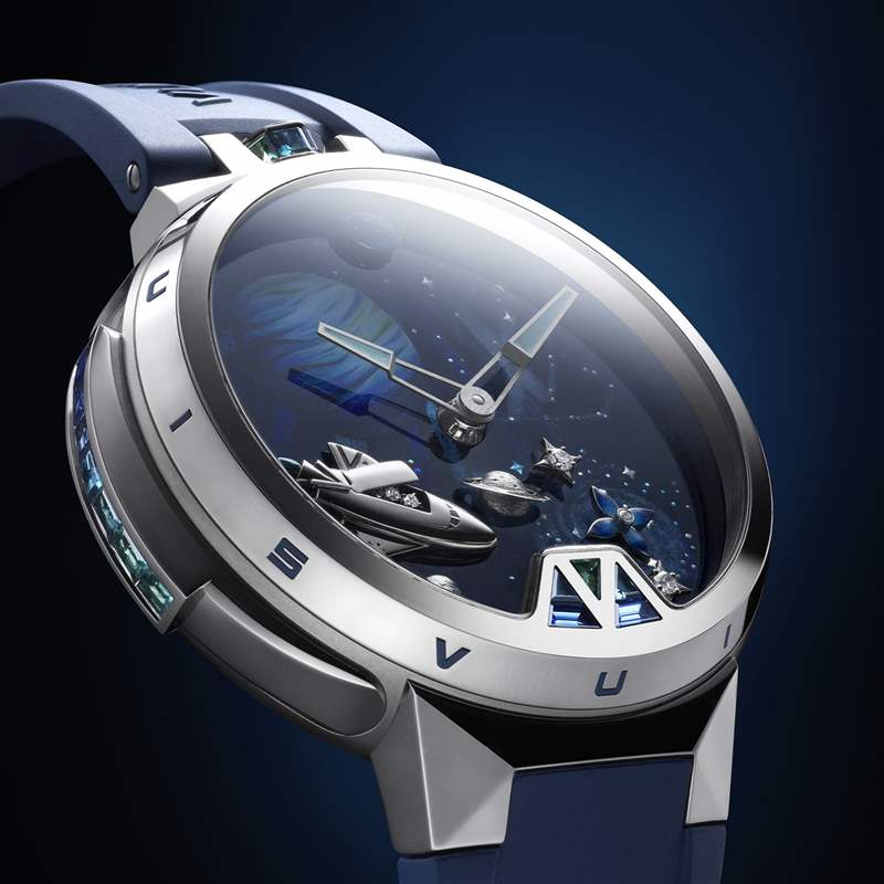 Louis Vuitton推出Tambour Jacquemart Minute Repeater 200 Years三問報時腕表：太空漫游-復(fù)刻表