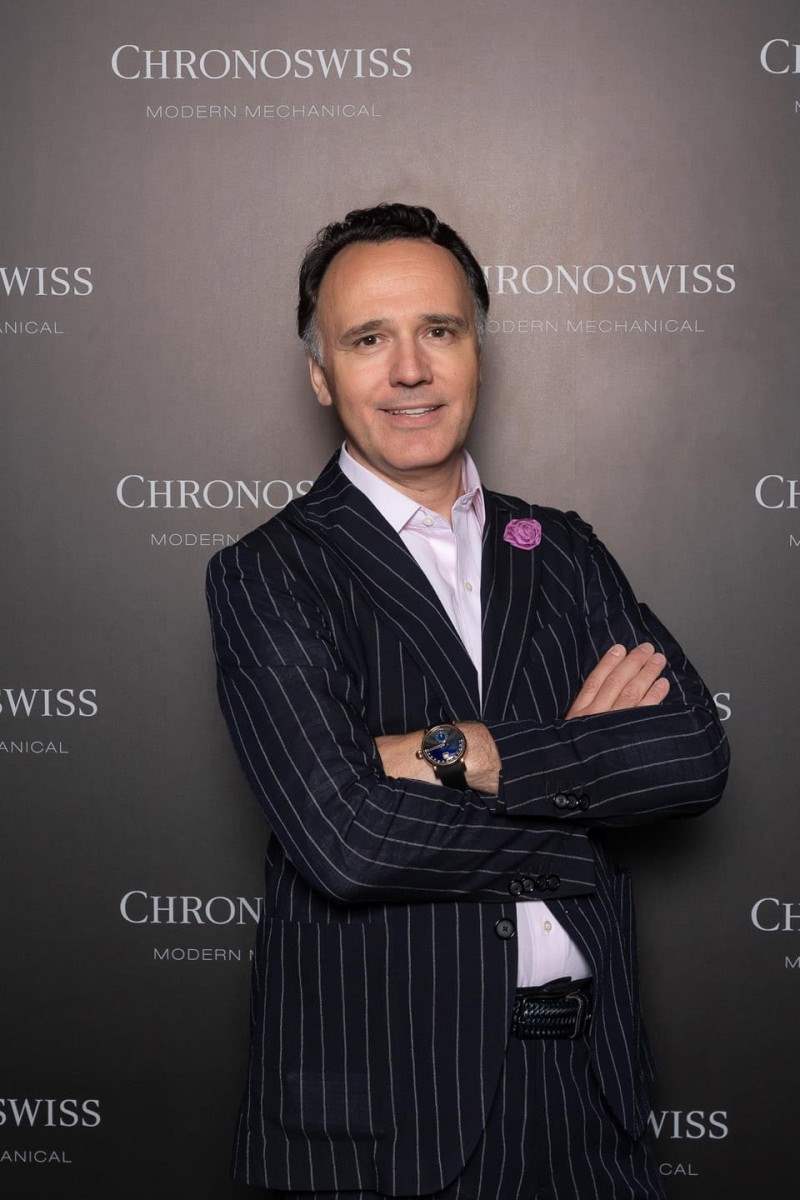 CHRONOSWISS瑞寶回歸臺(tái)灣市場(chǎng)創(chuàng)立40周年呈獻(xiàn)限量大作Delphis Oracle手表-復(fù)刻表