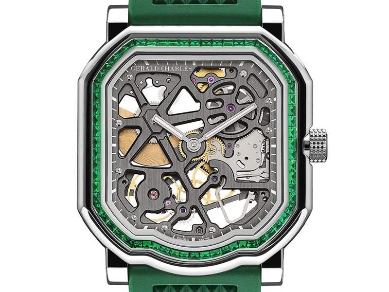 Gérald Charles推出Maestro 8.0 Squelette Gem-Set Limited Edition寶石表圈鏤空腕表-復(fù)刻表
