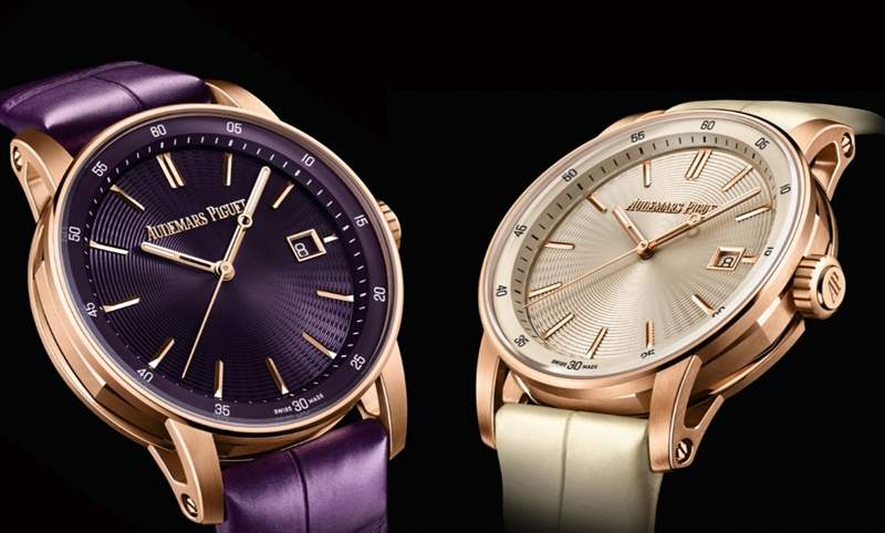 愛(ài)彼Code 11.59系列首見(jiàn)38mm中性尺寸艷麗紫與象牙白再加分-復(fù)刻表