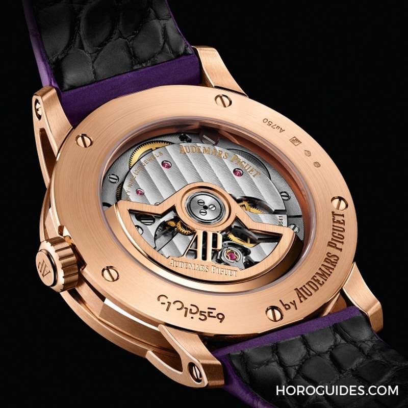 愛(ài)彼Code 11.59系列首見(jiàn)38mm中性尺寸艷麗紫與象牙白再加分-復(fù)刻表