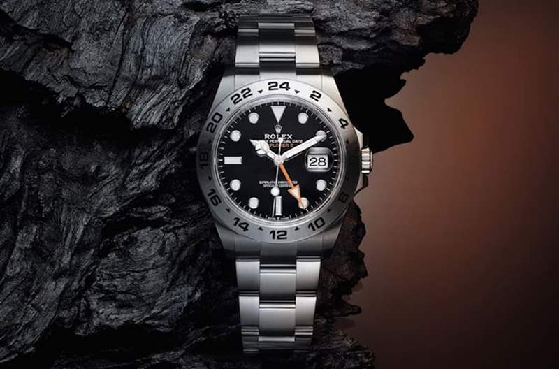 ROLEX Explorer II手表最新行情勞力士探二黑、白面溢價(jià)相差4%-復(fù)刻表