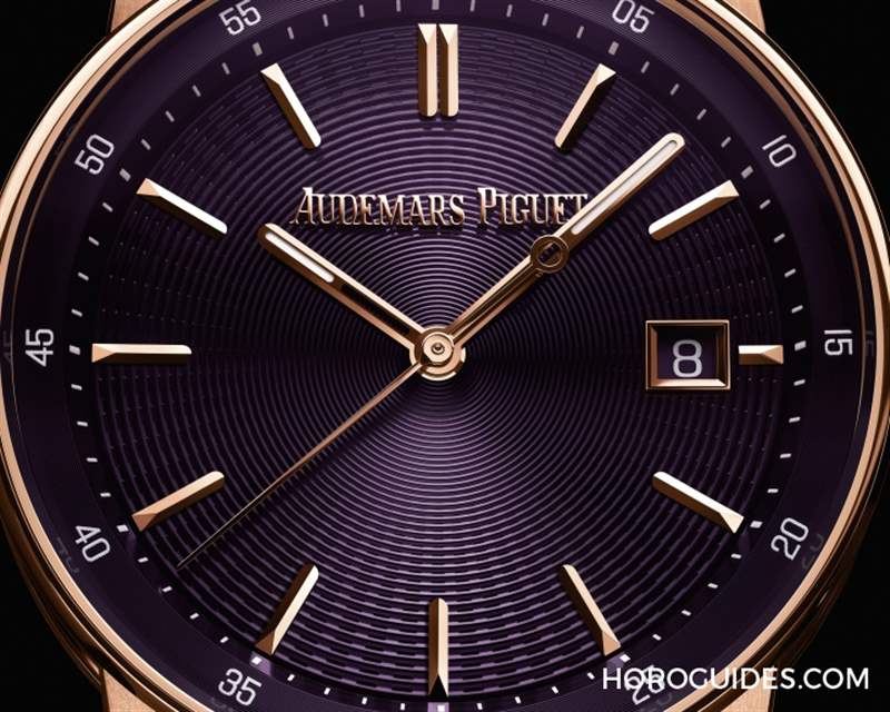 愛(ài)彼Code 11.59系列首見(jiàn)38mm中性尺寸艷麗紫與象牙白再加分-復(fù)刻表