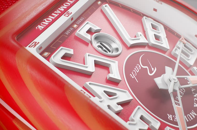 法蘭克穆勒Vanguard Beach彩色玻璃纖維表殼靈感與一個季節有關-復刻表