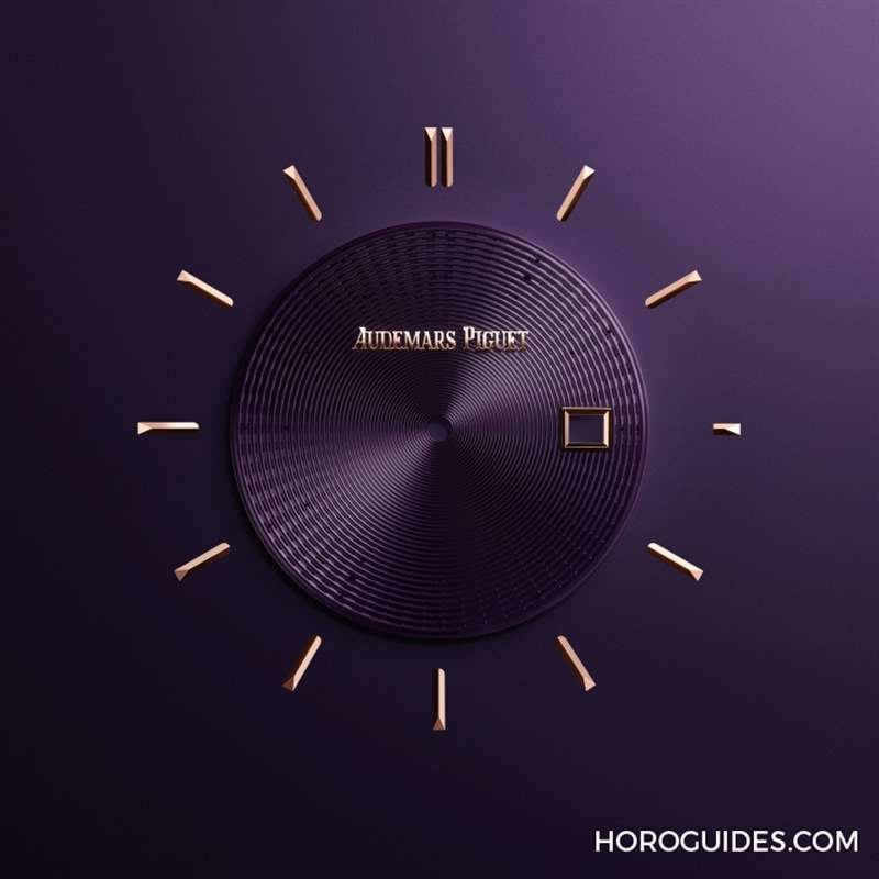 愛(ài)彼Code 11.59系列首見(jiàn)38mm中性尺寸艷麗紫與象牙白再加分-復(fù)刻表