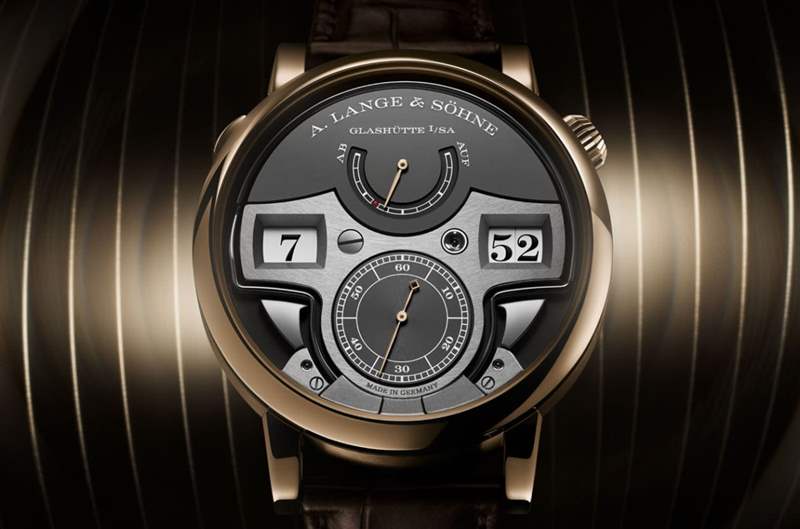朗格Zeitwerk十進(jìn)制三問(wèn)表改采品牌獨(dú)家蜂蜜金材質(zhì)亮相-復(fù)刻表