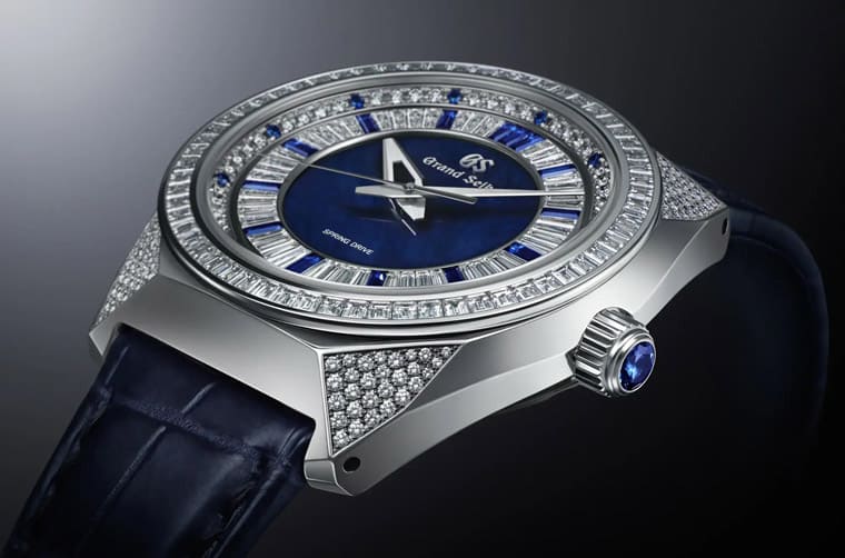GRAND SEIKO Spring Drive結(jié)合高級(jí)珠寶工藝詮釋「白獅」般的王者氣勢(shì)-復(fù)刻表