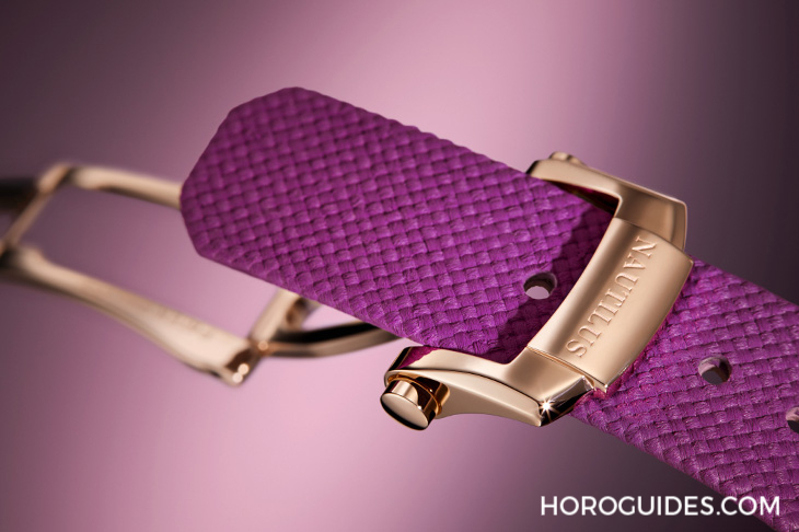 Ladies First！百達(dá)翡麗最新Aquanaut Luce「彩虹」三問(wèn)表與Nautilus織紋復(fù)合表帶-復(fù)刻表