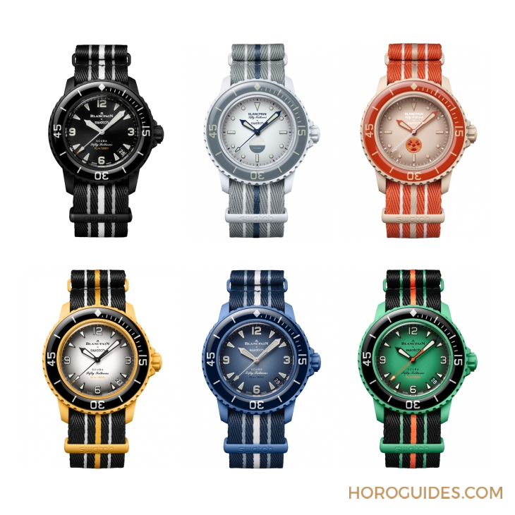 太驚喜！更貼近五十噚腕表神韻的黑色調Blancpain × Swatch聯名表款「Ocean of Storm」現身-復刻表
