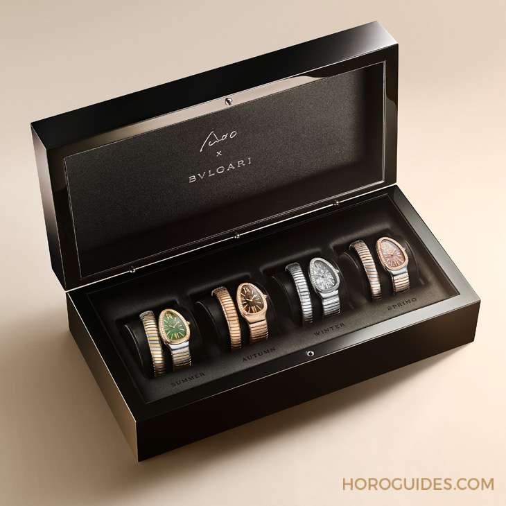 安藤忠雄為Serpenti出手了、全球最薄陀飛輪機(jī)芯黑化上陣｜BVLGARI W&W 2024速覽-復(fù)刻表