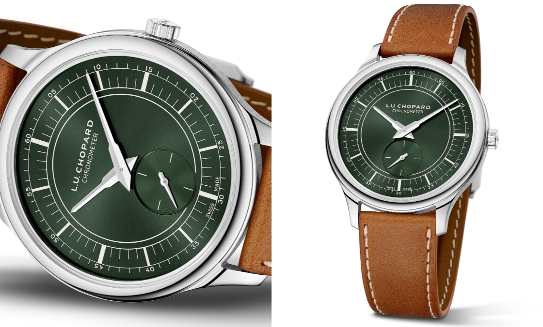 森林綠配分區式表盤，演繹當代復古風情｜CHOPARD LUC XPS Forest Green-復刻表