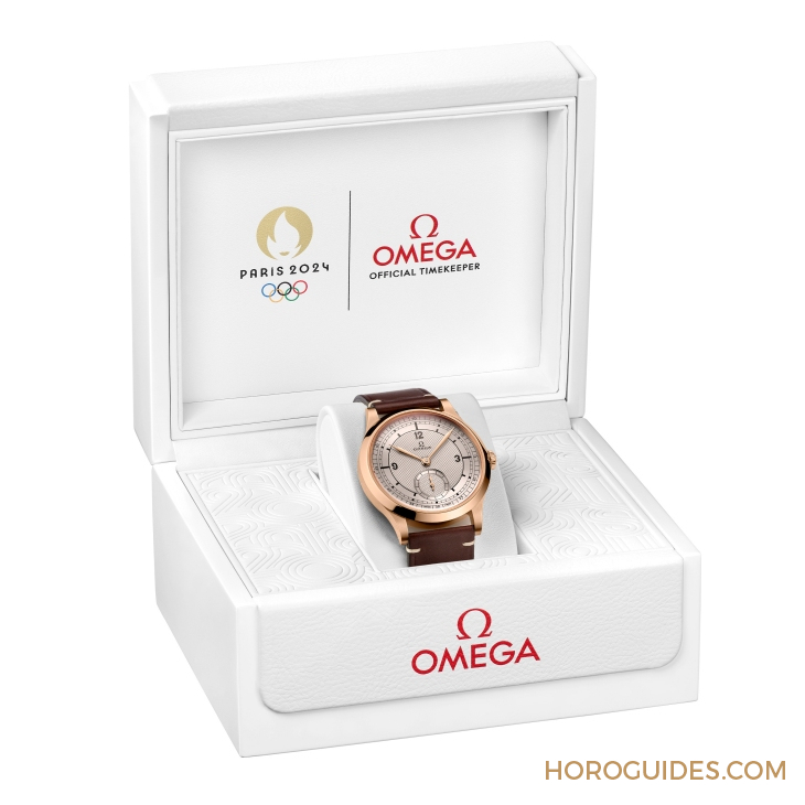 青銅金再現(xiàn)CK 859復(fù)古設(shè)計(jì)，向奧運(yùn)獎(jiǎng)牌致敬！ OMEGA加推巴黎2024年奧運(yùn)會(huì)青銅金腕表-復(fù)刻表