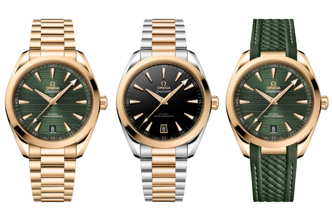 迷人月光金！ OMEGA Seamaster Aqua Terra系列腕表推出18K Moonshine金及間金新作-復刻表