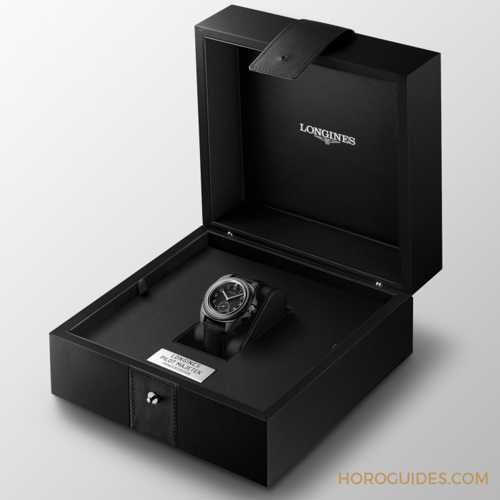 浪琴24年推出Pilot Majetek限量版五級(jí)鈦金屬手表-復(fù)刻表