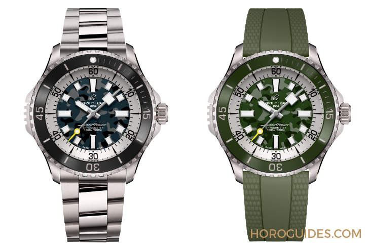 百年靈Superocean Super Diver 46mm鈦金千米深潛新款現(xiàn)身-復(fù)刻表