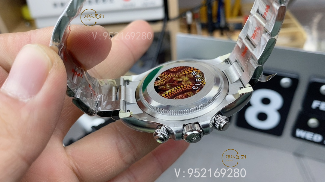 C廠Clean廠勞力士4131機(jī)芯黑陶迪126500(黑熊貓迪)深度解析-復(fù)刻表