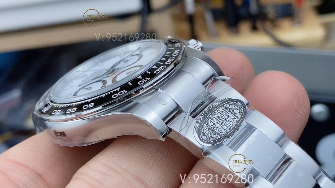 C廠Clean廠勞力士4131機(jī)芯黑陶迪126500(黑熊貓迪)深度解析-復(fù)刻表