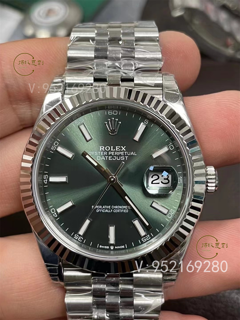 VS廠勞力士日志型薄荷綠盤3235評測：清新色彩與精湛工藝的結合-復刻表