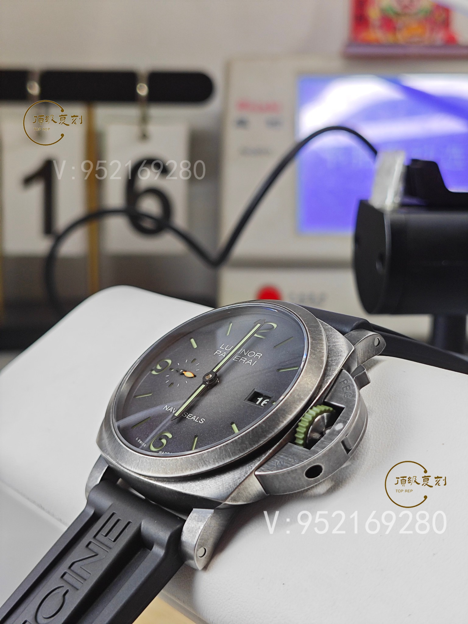 VS廠沛納海pam01412做工細節評測,Luminor Marina海豹突擊隊-復刻表