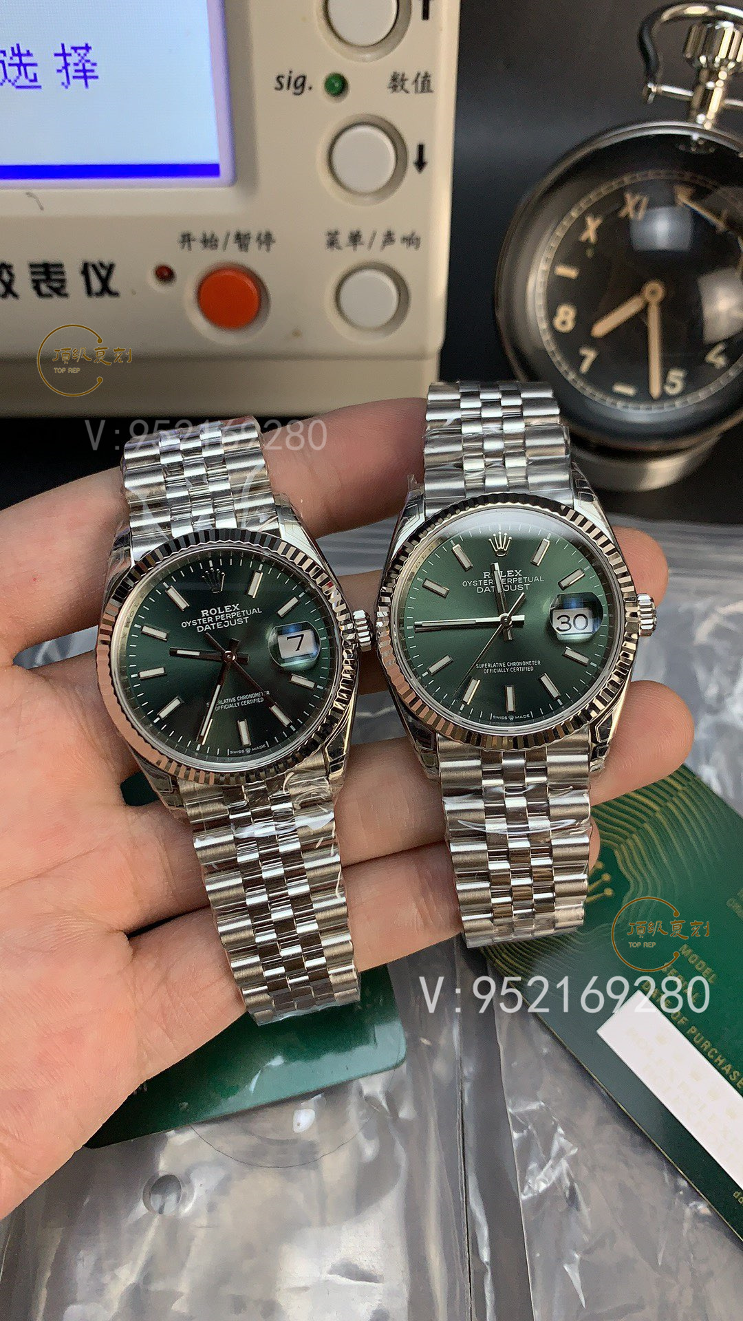 VS廠勞力士日志系列3235薄荷綠腕表：色彩與工藝的雙重革新-復刻表