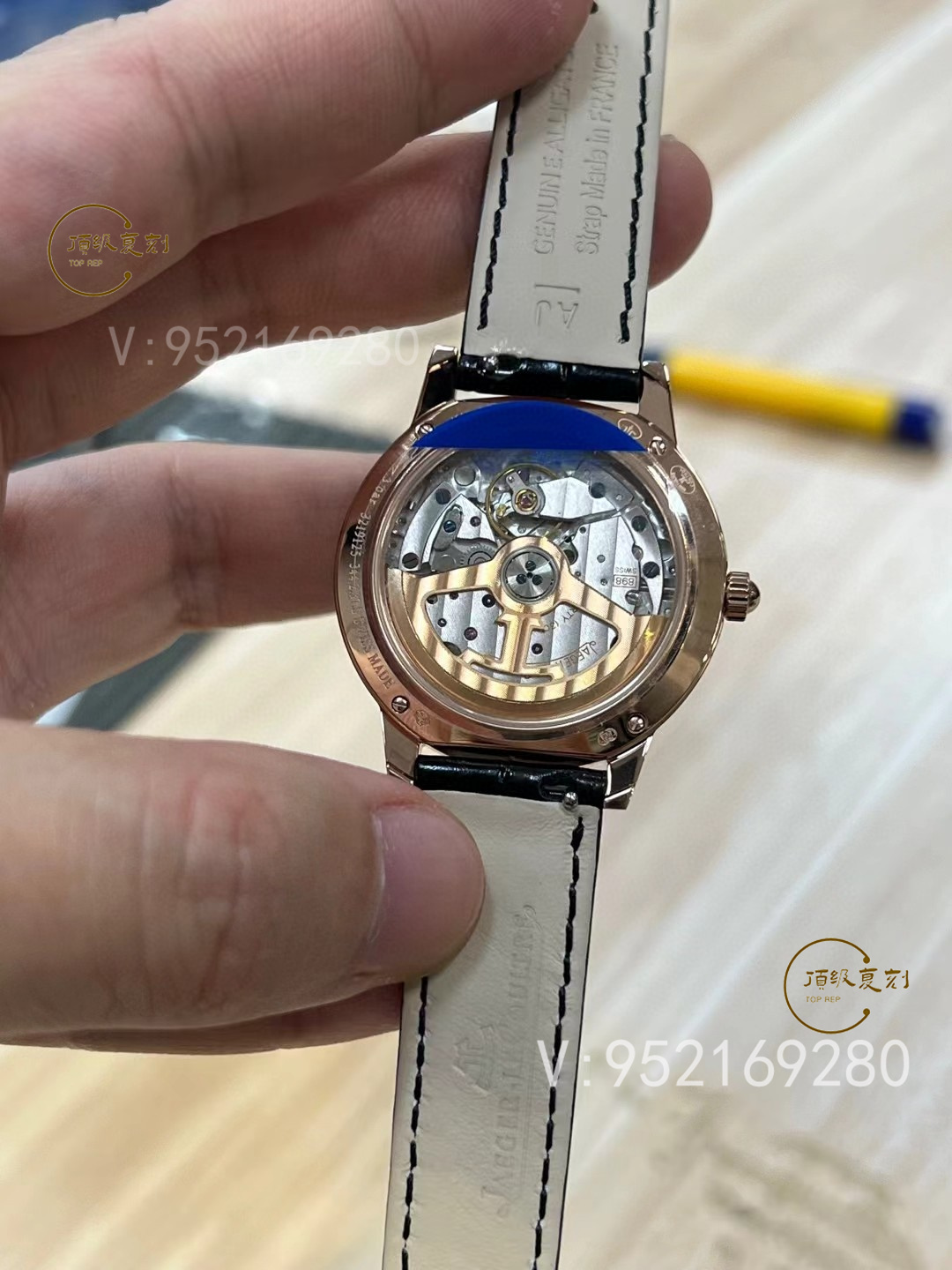 APS廠積家鉆圈約會系列玫瑰金殼做工評測，細節怎么樣-復刻表