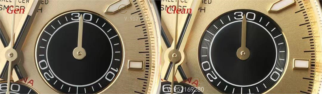 C廠Clean廠余文樂4131一體機真假對比,C廠勞力士余文樂對比正品評測-復刻表