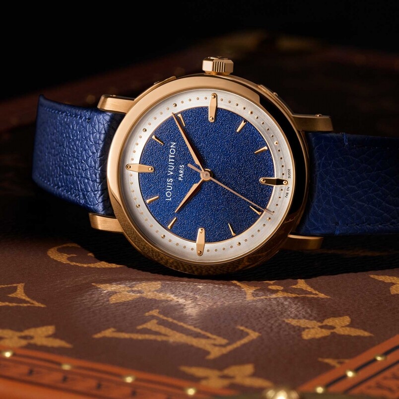 Louis Vuitton Escale全新系列|首枚純報(bào)時(shí)三指針腕表以簡而不凡姿態(tài)現(xiàn)身-復(fù)刻表