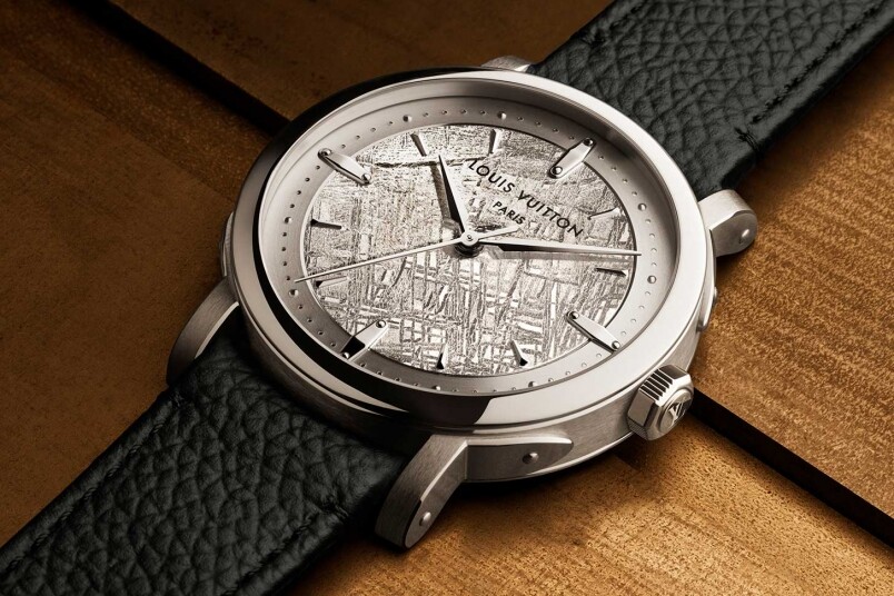 Louis Vuitton Escale全新系列|首枚純報(bào)時(shí)三指針腕表以簡而不凡姿態(tài)現(xiàn)身